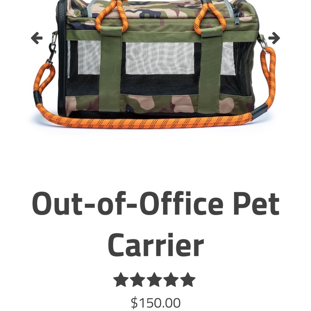 Roverlund Camo Pet Carrier